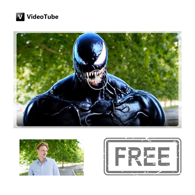 VideoTube - Experience AI Venom Transformation for free