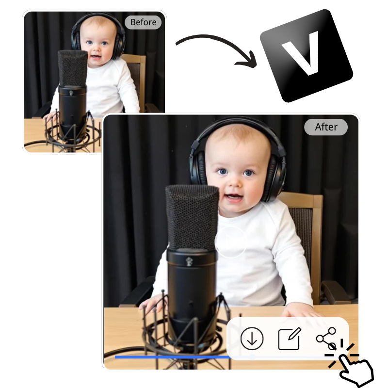 Step 3: Download or Share Your Video