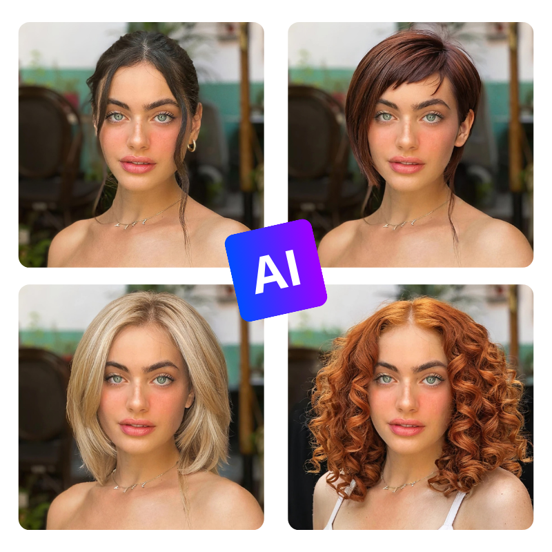 Try Different AI Curly Hair Styles with VideoTube - VideoTube