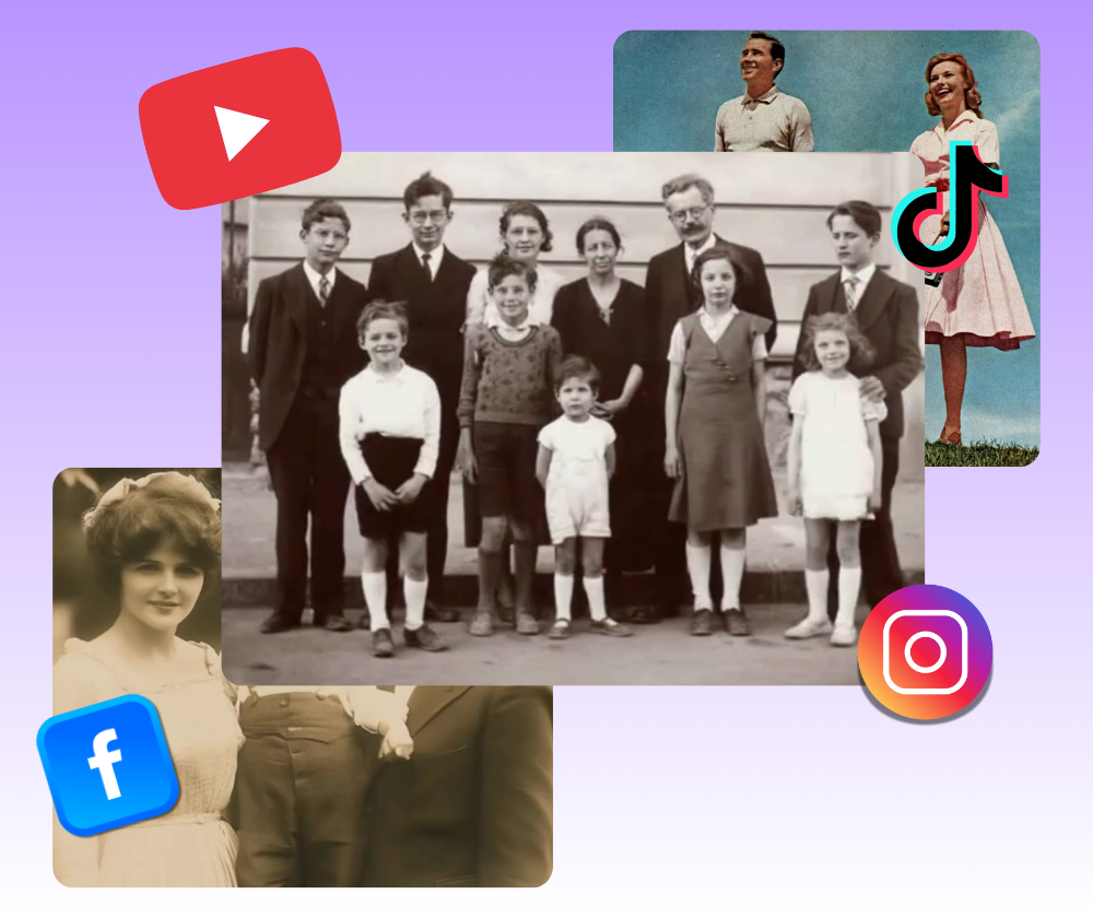 AI Animate Old Photos - Best Bring Old Pictures to Life Free