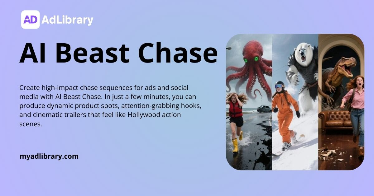 AI Beast Chase - Create Monster Chase Viral Videos Free