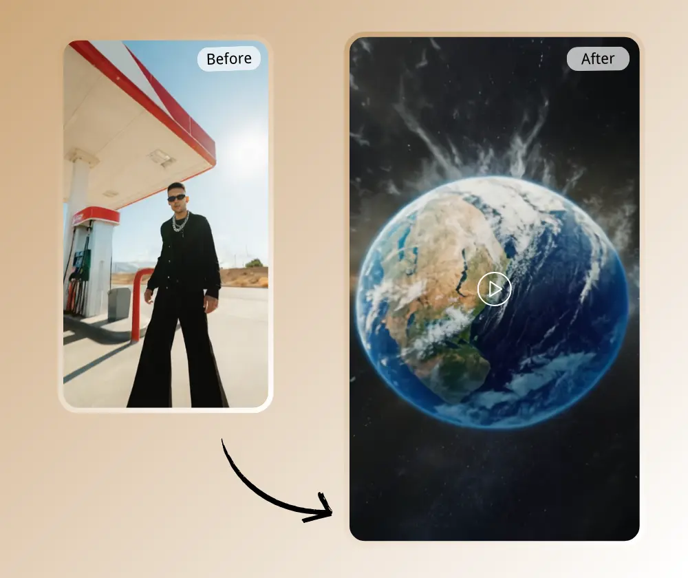 AI Earth Zoom - Create Cinematic Earth Zoom Videos Online
