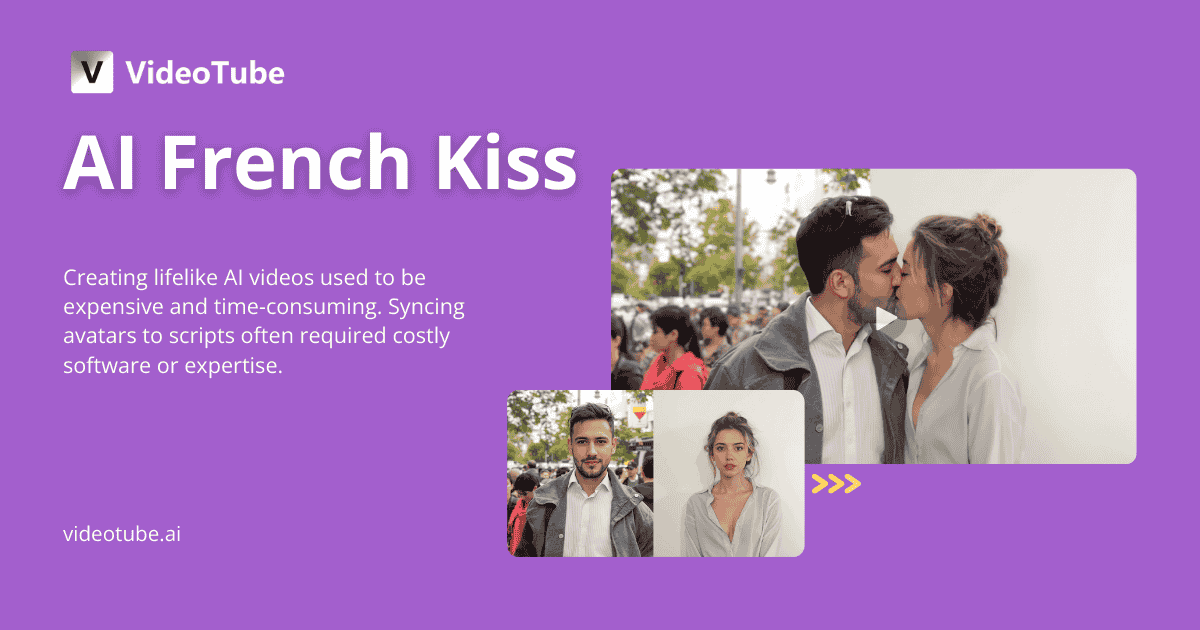 AI French Kiss - Create French Kiss AI Video No-sign up, Free