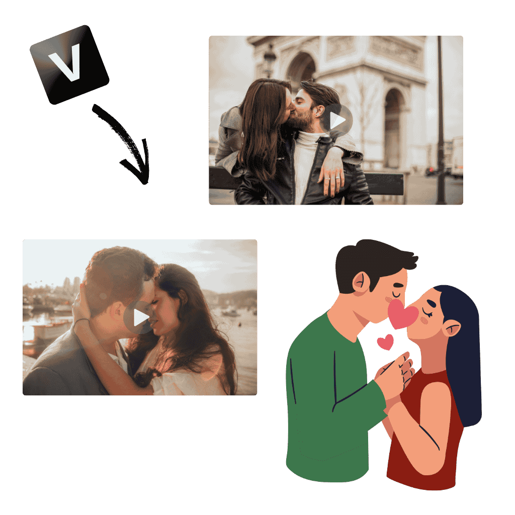 AI French Kiss - Create French Kiss AI Video No-sign up, Free