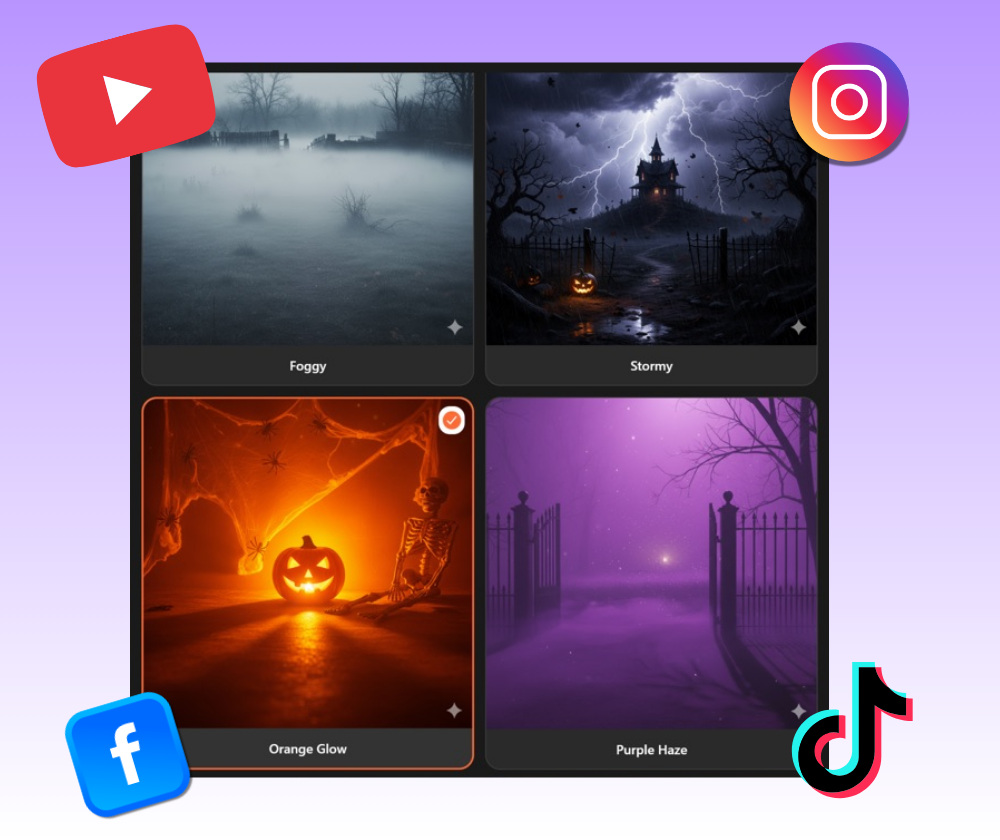 AI Halloween Video - Create AI Halloween Video Template Free