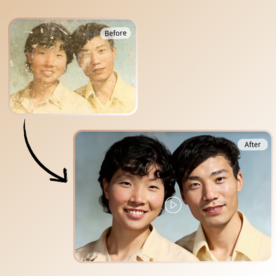 Download or Save Restored Photos
