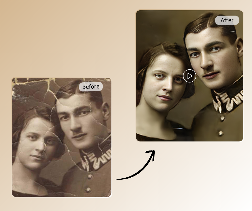 AI Photo Restoration - Restore Old Photos in Seconds Free