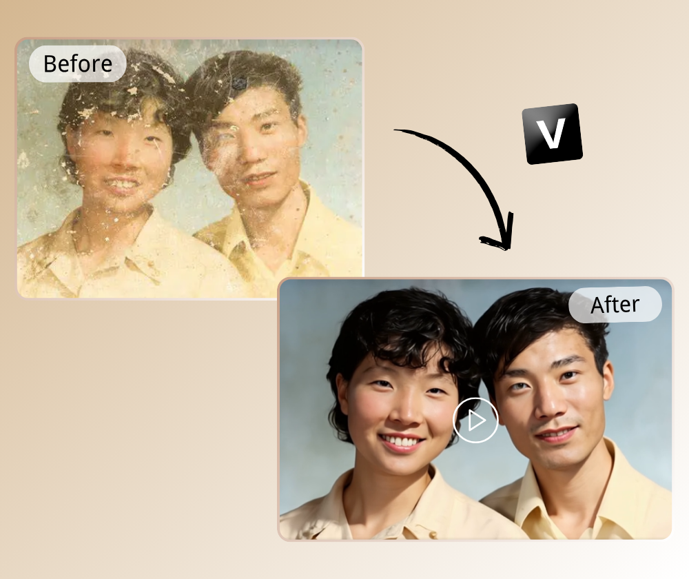 AI Photo Restoration - Restore Old Photos in Seconds Free