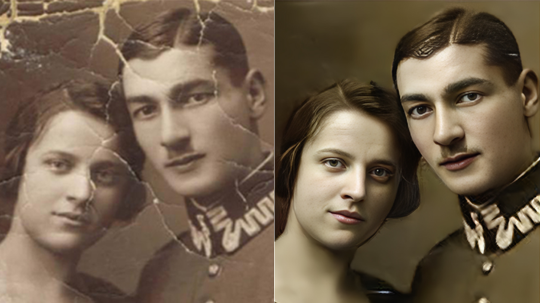 AI Photo Restoration