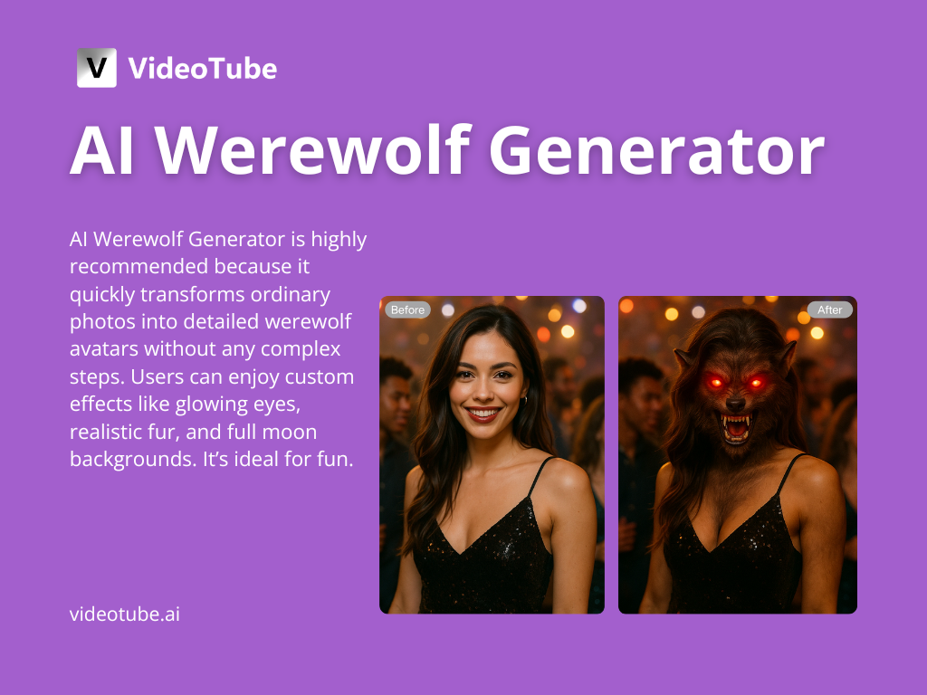 AI Werewolf Generator - Turn Photo into Werewolf Free Fast