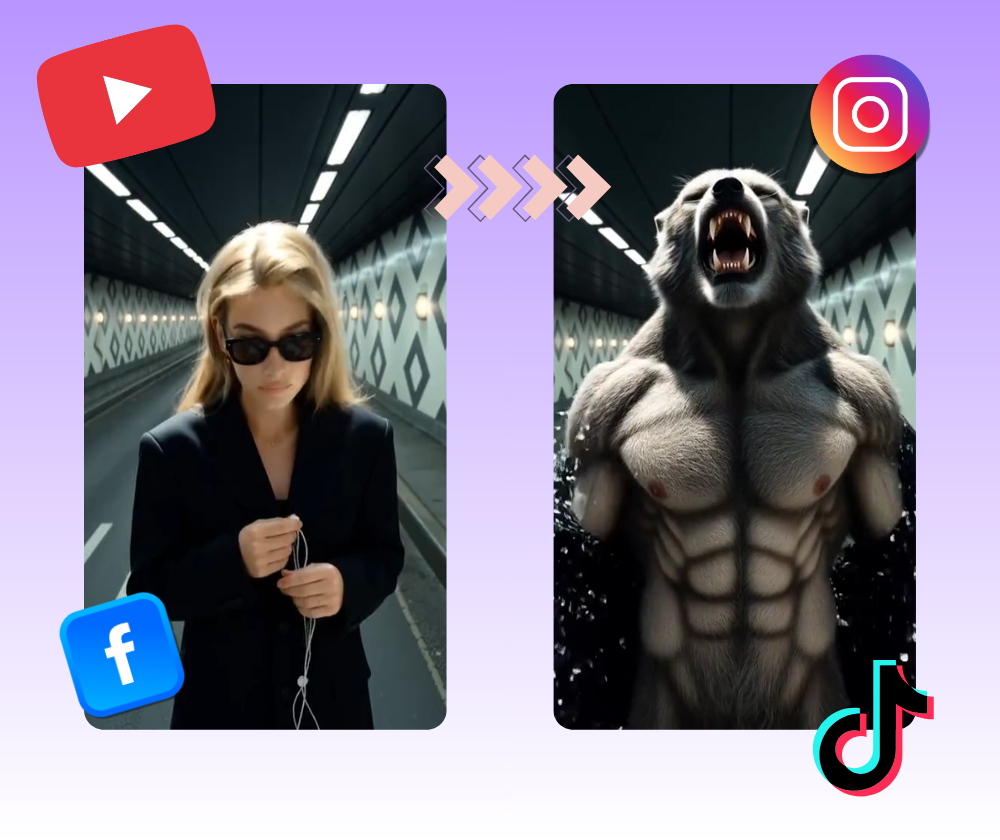 AI Werewolf Generator - Turn Photo into Werewolf Free Fast