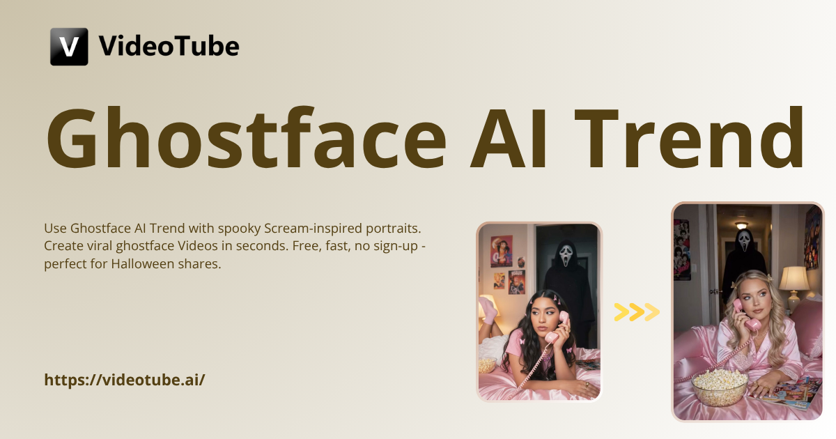 Ghostface AI Trend - Create Viral Scream Halloween Videos