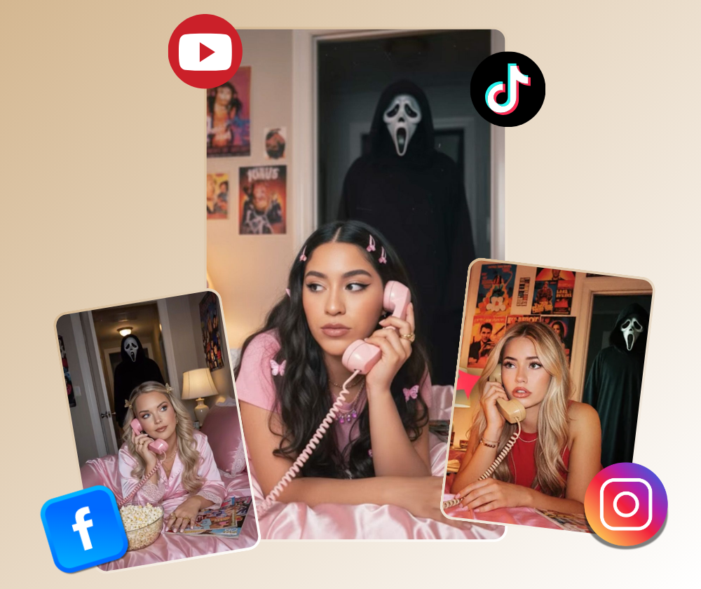 Ghostface AI Trend - Create Viral Scream Halloween Videos