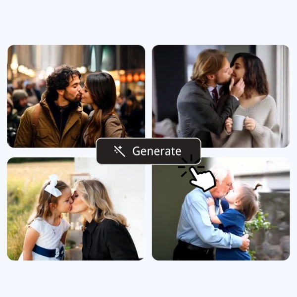 AI Kissing Video Generator: Unlimited Use and Creation of AI Kissing Videos - VideoTube