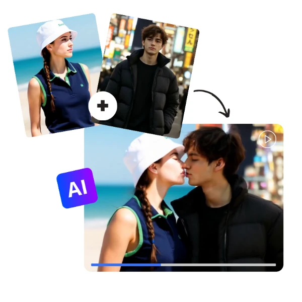 AI Kissing Video Generator: Customize the Kissing Subjects and Background - VideoTube