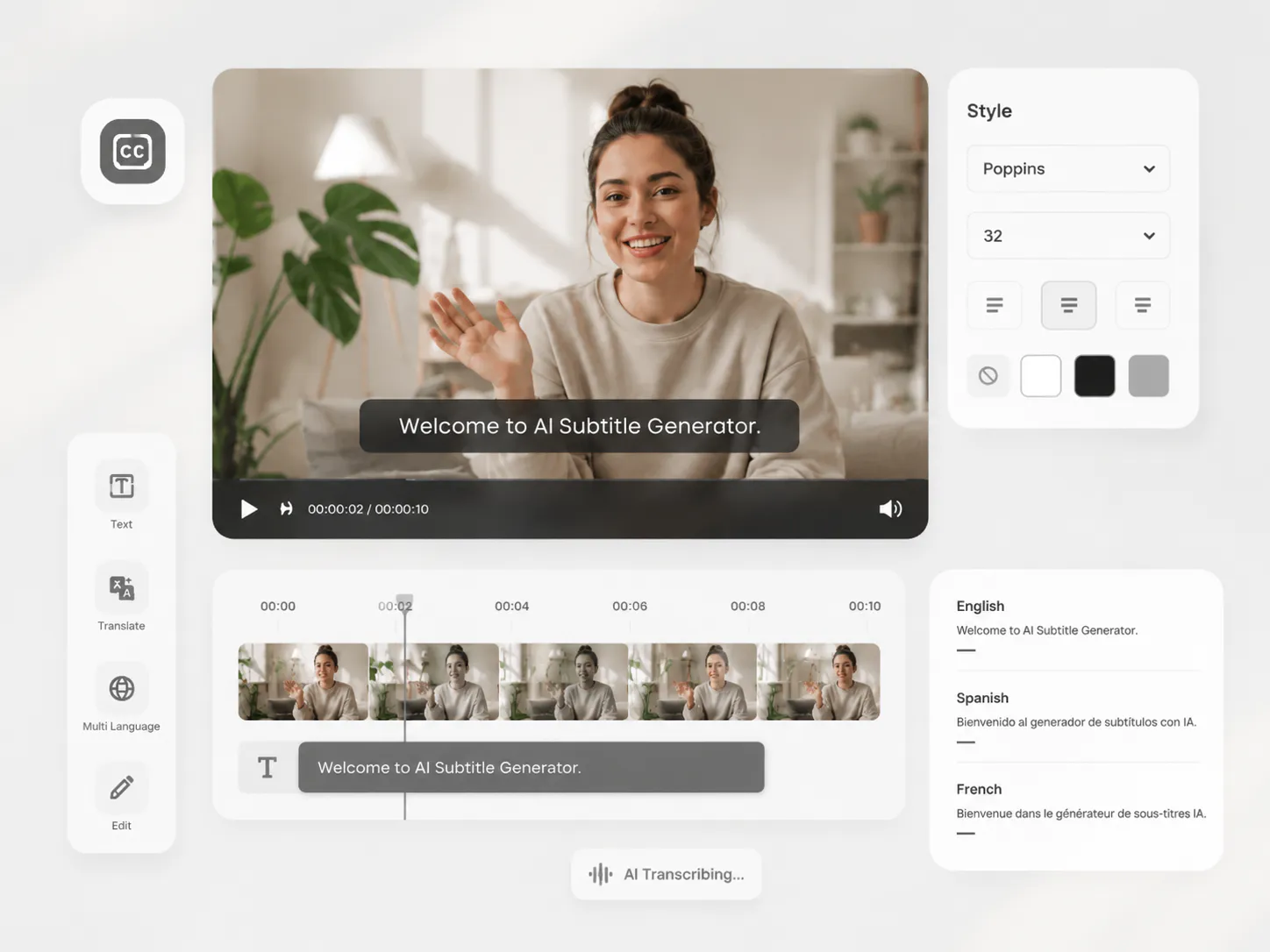 What Is AI Subtitle Generator?