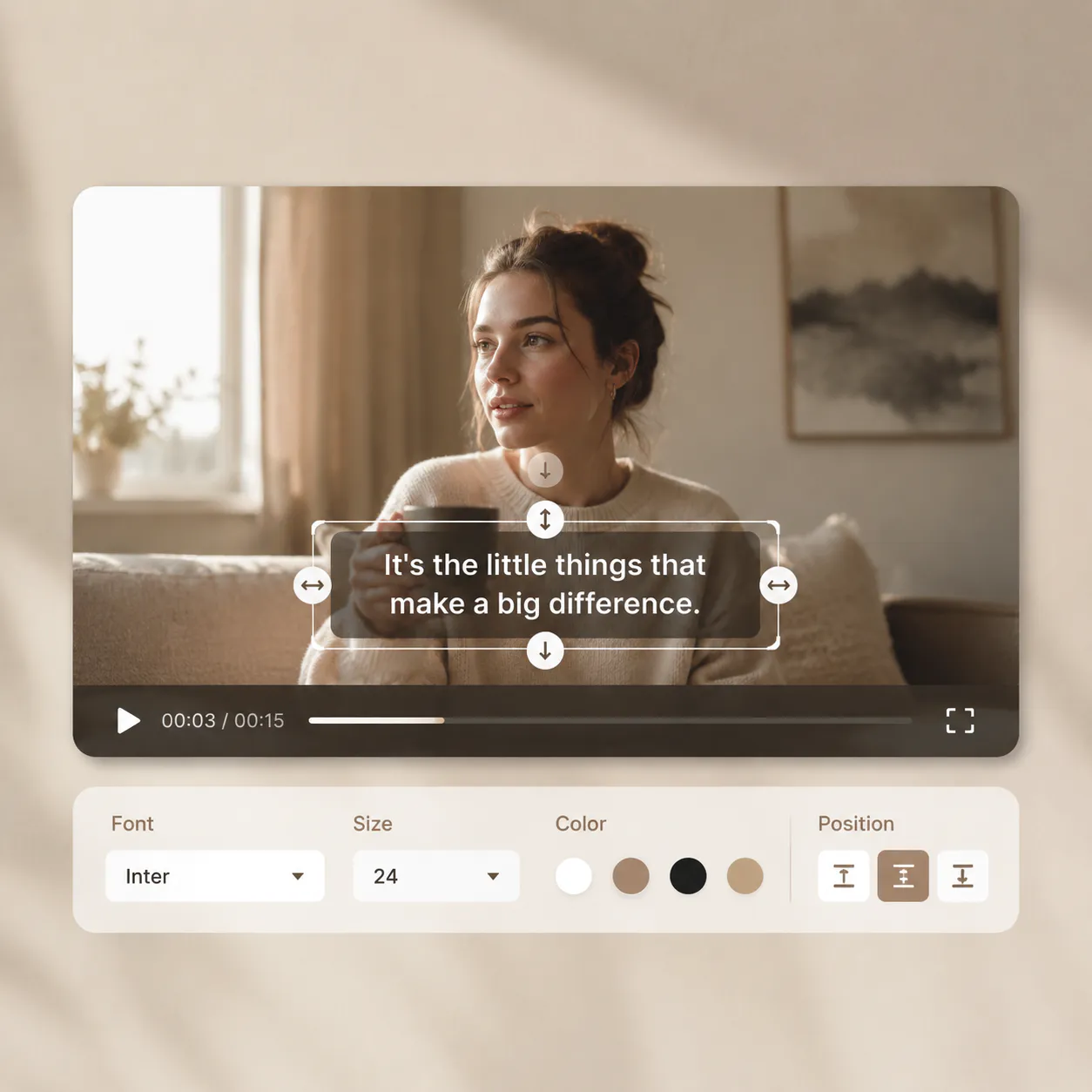 Customize Subtitle Styles Easily