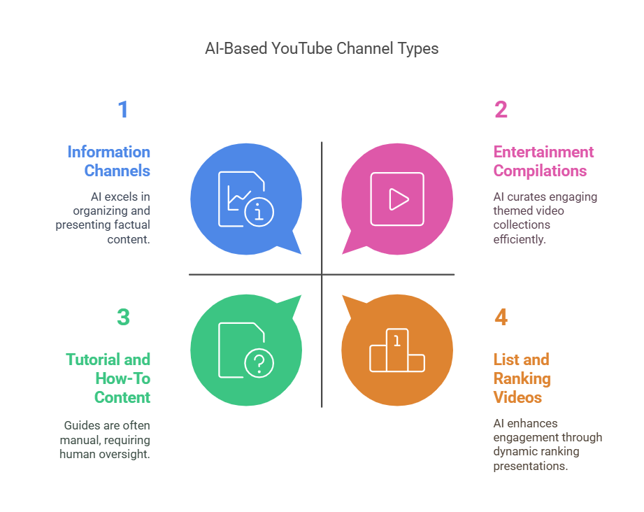 Types of AI-Based YouTube Channels