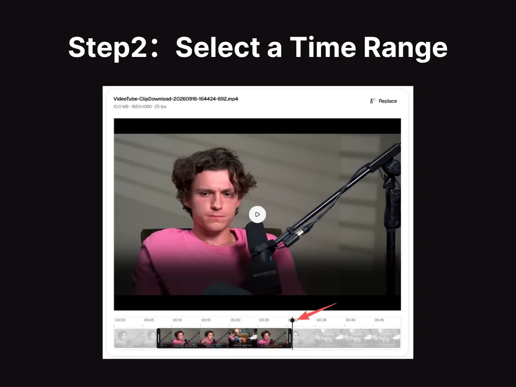 Select a Time Range